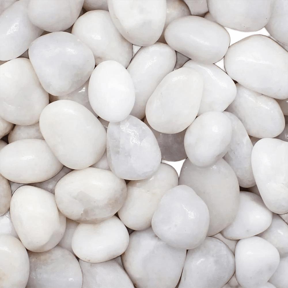 عبوة زلط أبيض مصنع كروي متوسط الوزن  15 كجم